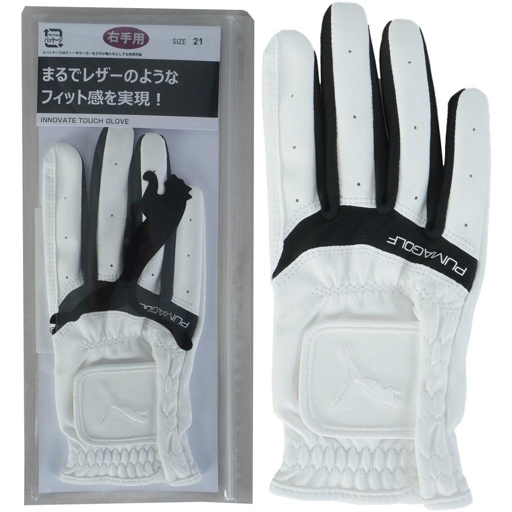 Golf Innovate Touch Glove (Right Hand)_04217501_Puma White/Puma Black_23
