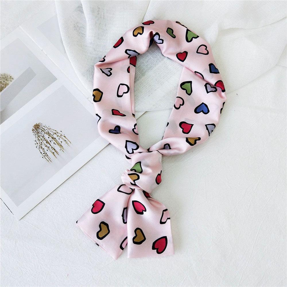 New Scarves Silk Scarves Women'S Spring And Autumn Season Long Decorative Professional Scarves Summer Thin Styles Paired With Shirts Stylish