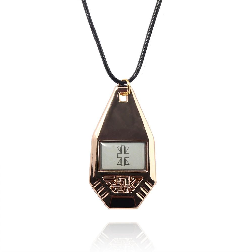 Digimon Adventure Tag Crest Necklace Digital Monster Courage Friendship Love Hope Evolution Pendant Cosplay Necklace Gift Toy