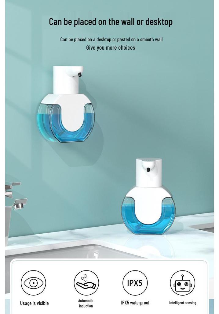 P10 Automatic Foam Hand Sanitizer & Soap Dispenser with Smart Sensor