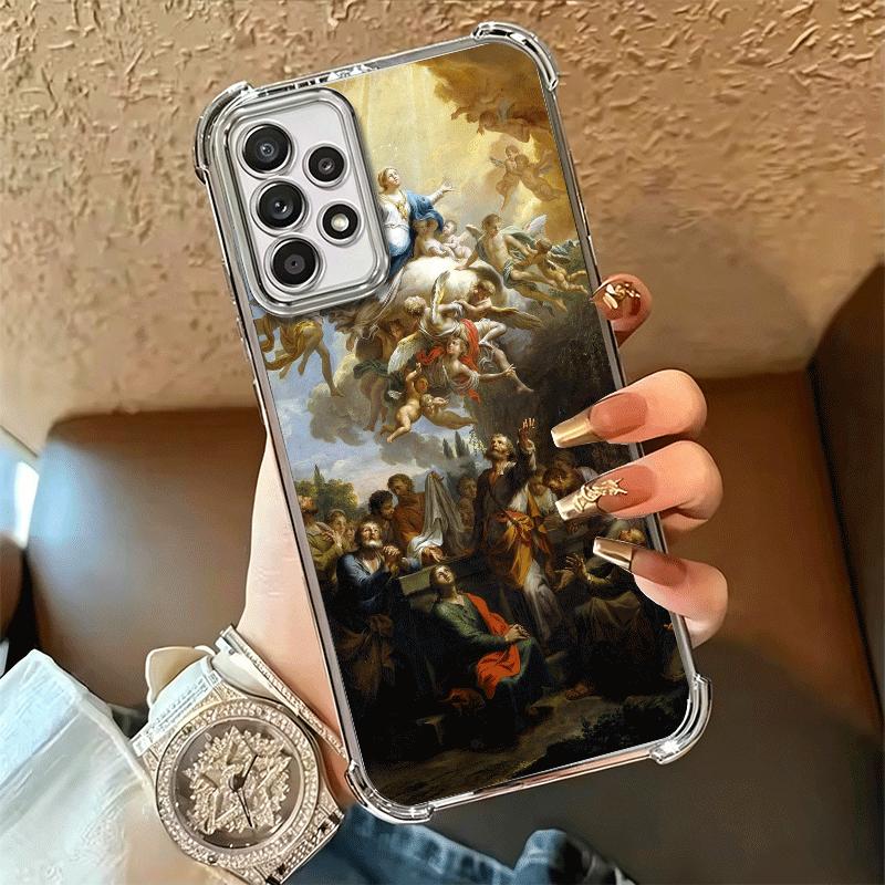 Renaissance Aesthetics Art Painting Soft Phone Case For Samsung A17 A27 A07 A37 A57 A16 A56 A15 A55 A14 A54 A13 A53 A26 A36 A25