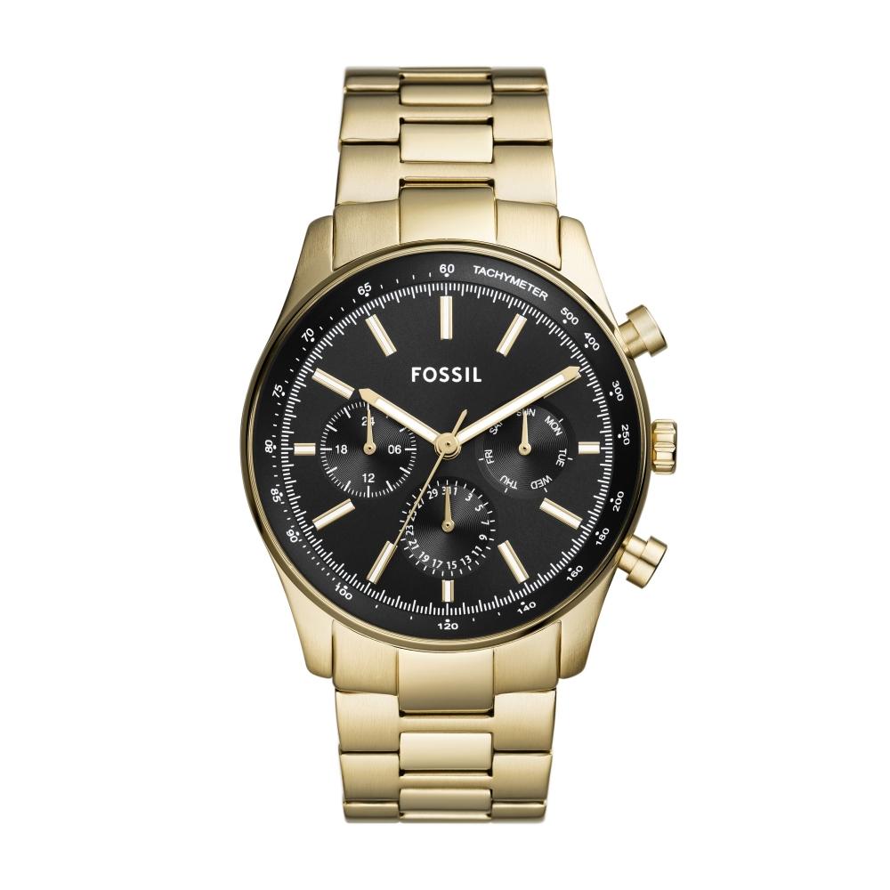 

FoSSil Men S Sullivan Многофункциональные часы из нержавеющей стали золотого тона