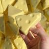 Cheese Bread Squeeze Toy Soft Stress Relief Toy for Adults Quick Shape Recovery Fidget Ball Fun Party Game And Daily Entertainment