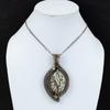 Dalmatian Jasper Pendant Copper Wire Wrapped Pendant Handmade Gemstone Pendant Copper Jewelry Amazing Pendant Gift For Her Wire Wrap Jewelry