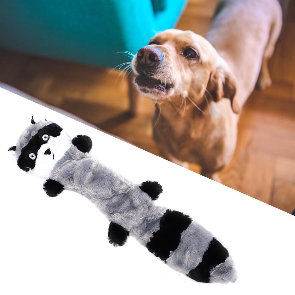 1 pcs Colorful Animal Shape Plush Dog Chew Bite Toy Pet Dogs Puppy Interactive Training Toys