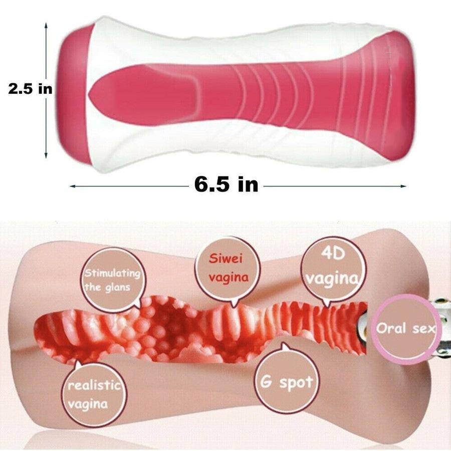 Aircraft Cup Pussy Adult Supplies Oral Machine Male Masturbation  for Men Realistic Silicone Vagina 18 Automatic Man