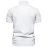 Men’s Polo Shirts Cotton Short Sleeves Lapel Collar Embroidery Casual T-shirts Daily Comfy Menswear Summer Slim Fit Tops