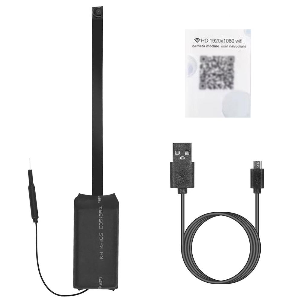 DIY HD1080P Wifi Mini Camera Portable Small Cam Micro Camcorder P2P Wireless Webcam Loop Recording Support Remote Viewing