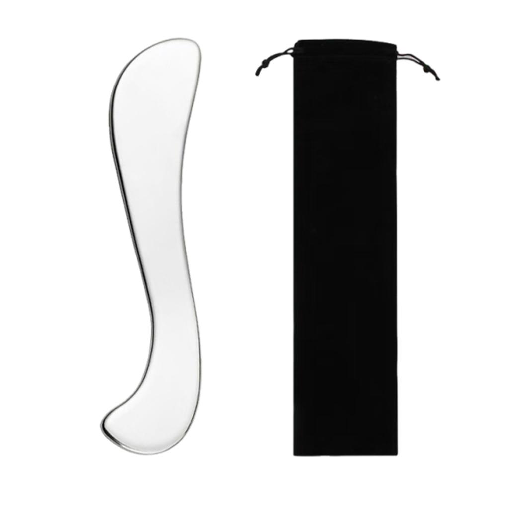 Customized Stainless Steel Fascia Knife, S-shaped Neck Massager, Muscle Scraper, Beauty Tool