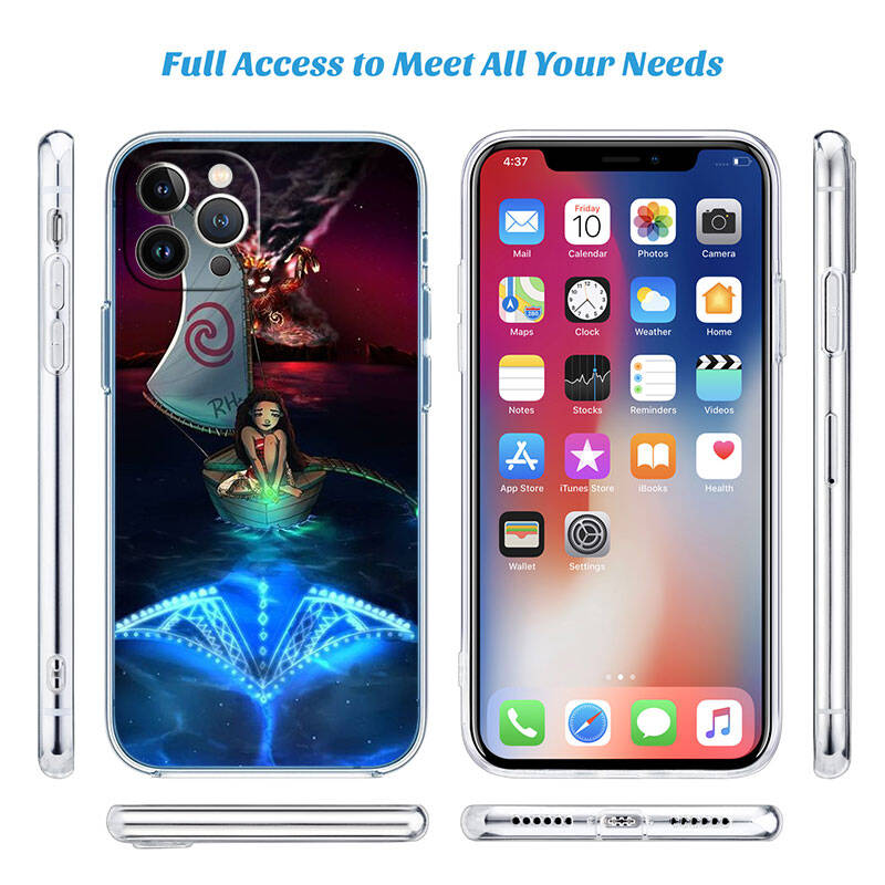 RT58 Moana Phone Case for Motorola G34 G32 G31 G14 G15 G84 G62 E32 G24 G72 G71 G73 G85 G200 G60S G60 G52 G51 G50 G42 G41 G32 G30
