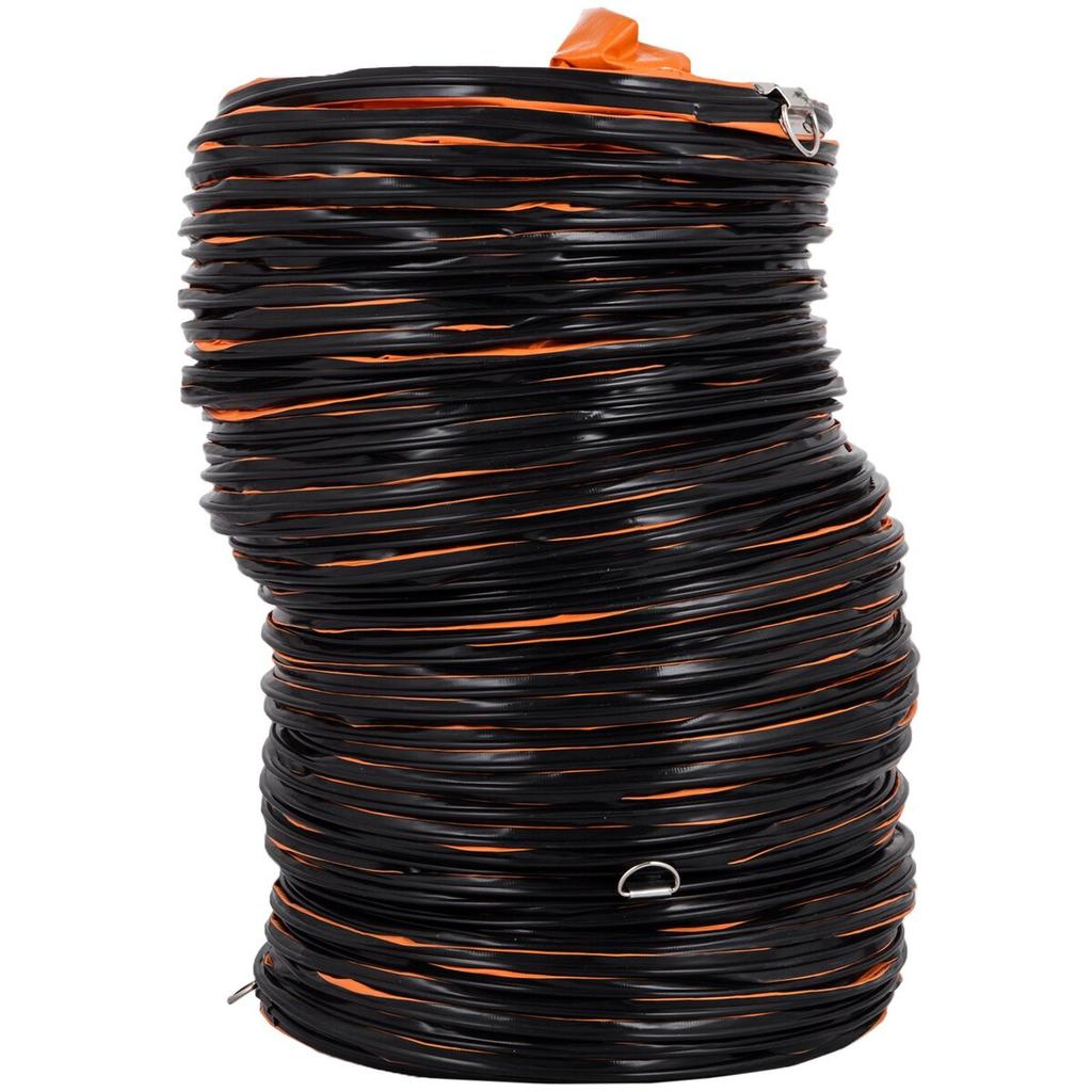 16 FT (5m) PVC Flexible Duct Hosing for 300 MM/12 Inch Diameter Exhaust Fan Extraction Flexible Ducting 12 Inch Flexible Duct Flexible Vent Duct