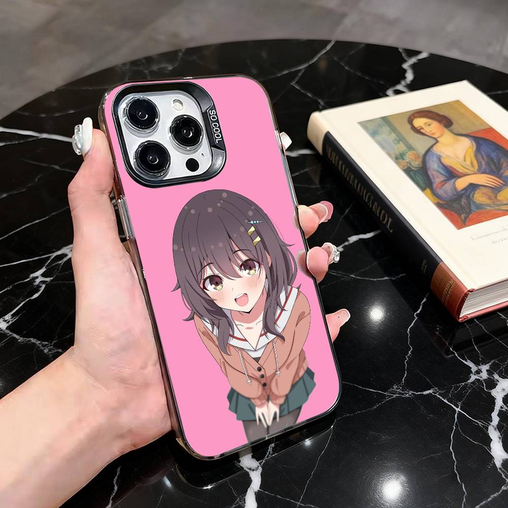 

Food for the Soul M-Mako K-Kawai Phone Case For iPhone 17,16,15,14,13,12,11 Plus,Pro Max,Colorful Silver Phone case Funda Cover iPhone15pro