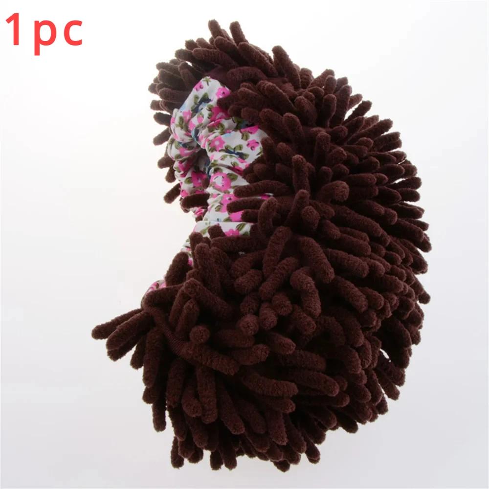 Bodenstaub-Reinigungspantoffeln Schuhe Kein Ausbleichen der Farbe Bequemes Bodenpantoffel-Set Haushaltszubehör Reinigungsprodukte Stoff