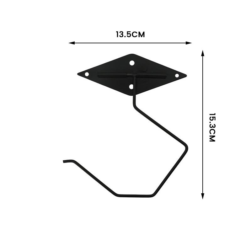 1PC Cabinet Folding Hook Creative Multifunctional Storage Hook Rack Metal Crafts