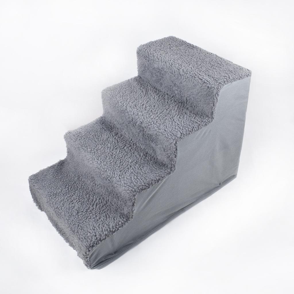 Pet Stairs Dog Steps Non-Slip Removable Washable Ramp Ladder for Small Senior Dogs