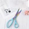 Handcrafted Three-Piece Scissors Set with Stainless Steel Blades Comfortable Rubber Handles for Sewing And Artistic Projects