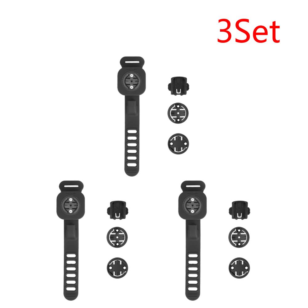 1/2/3Set Bike Computer Holder Shockproof Bicycle Handlebar Computer Mount Multi-Function Bike Computer Stand for MTB Road Bike