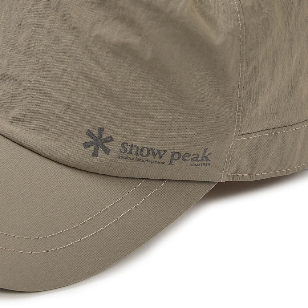 SNOWPEAK Taslan Military Cap Yellow Gray (S24SUFCC30)