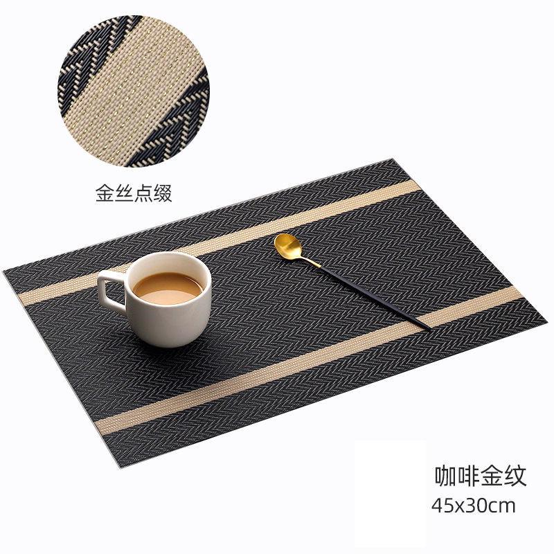 Serviette Patchwork Dekoratives Design Moderner Stil Umweltfreundliche Heimtextilien Einfach 45*30cm Basic Tägliche Mode Anti-Hitze Ins