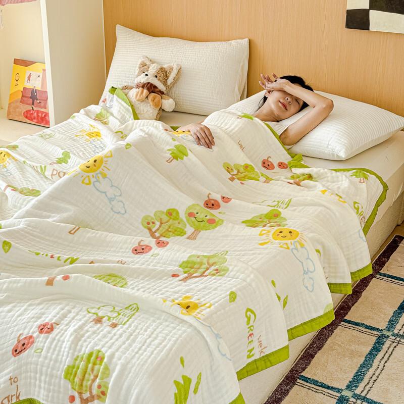 Seersucker Six-Layer Cotton Gauze Summer Quilt