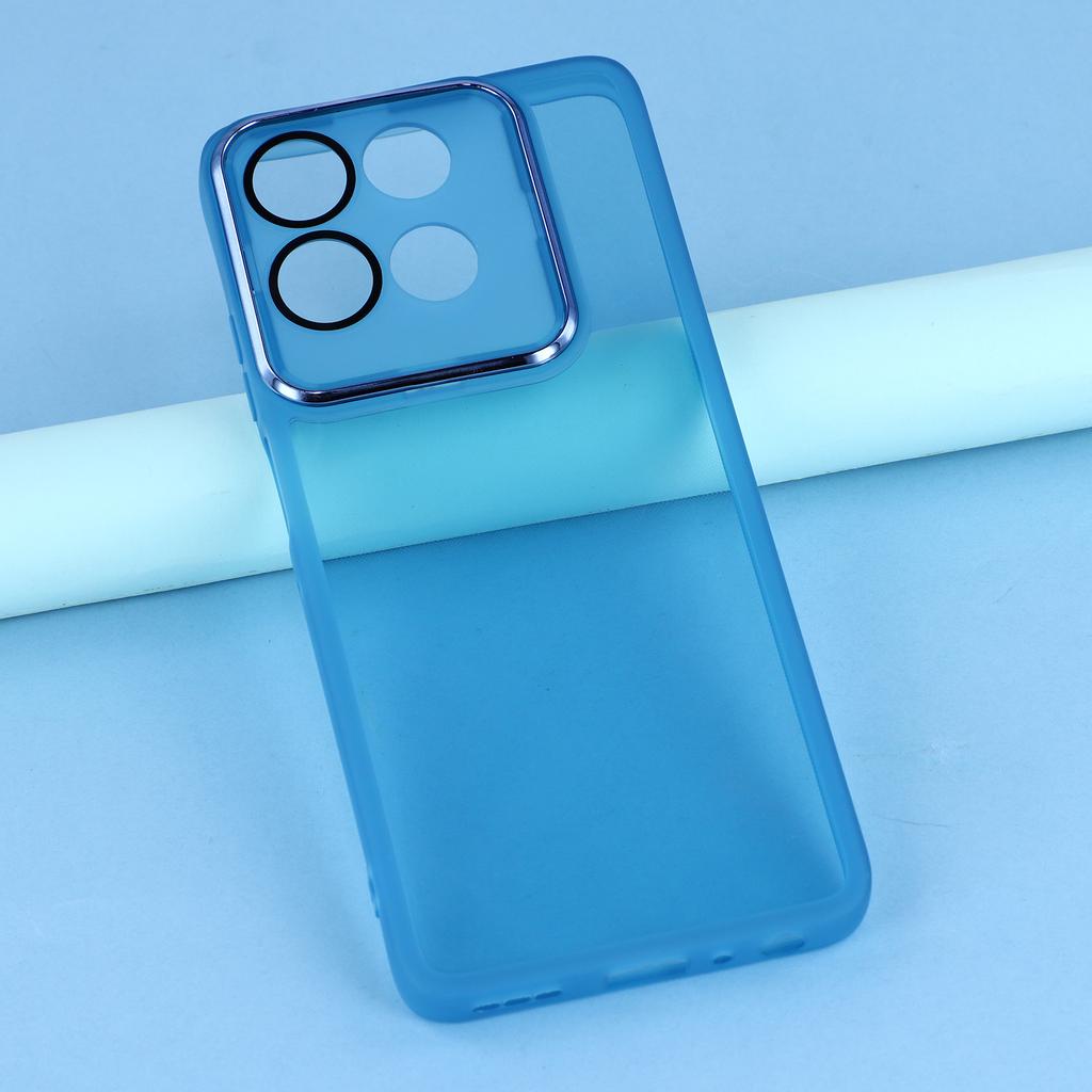 For Motorola Moto G56 5G Case Electroplated Camera Frame TPU Phone Cover
