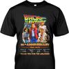 Comedy Movie Back To The Future 35th Anniversary Mens TShirt Summer Cotton Short Sleeve ONeck Unisex T Shirt New S3XL