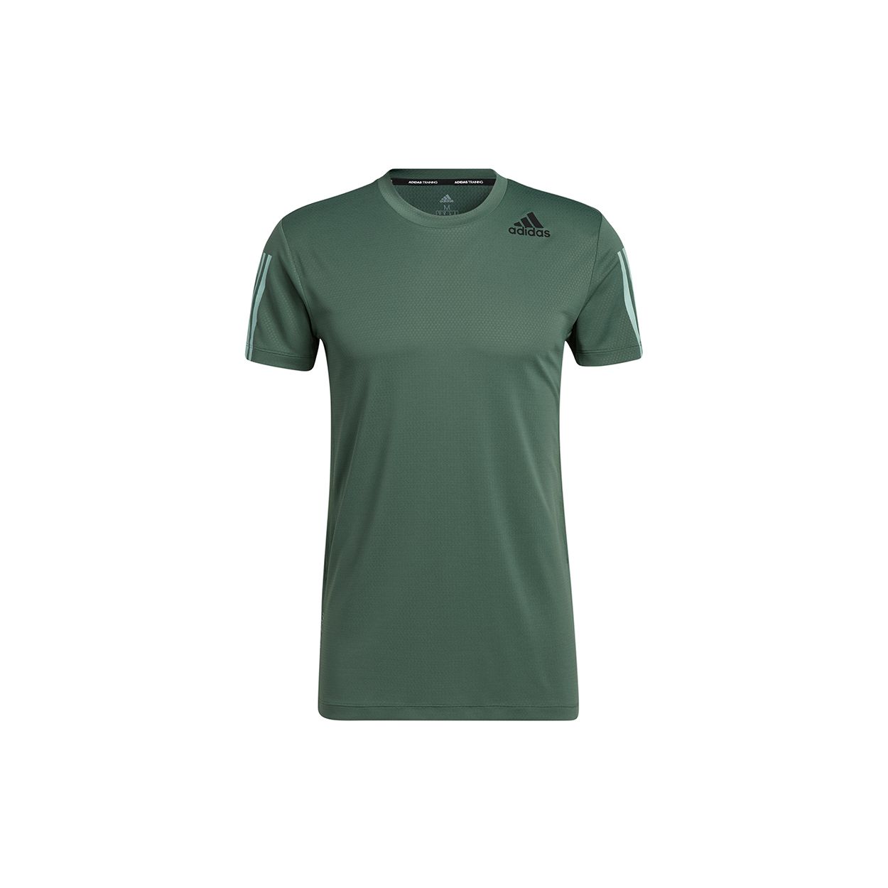 

Мужская футболка Adidas HRDY с 3 полосками, зеленая GP7658 S