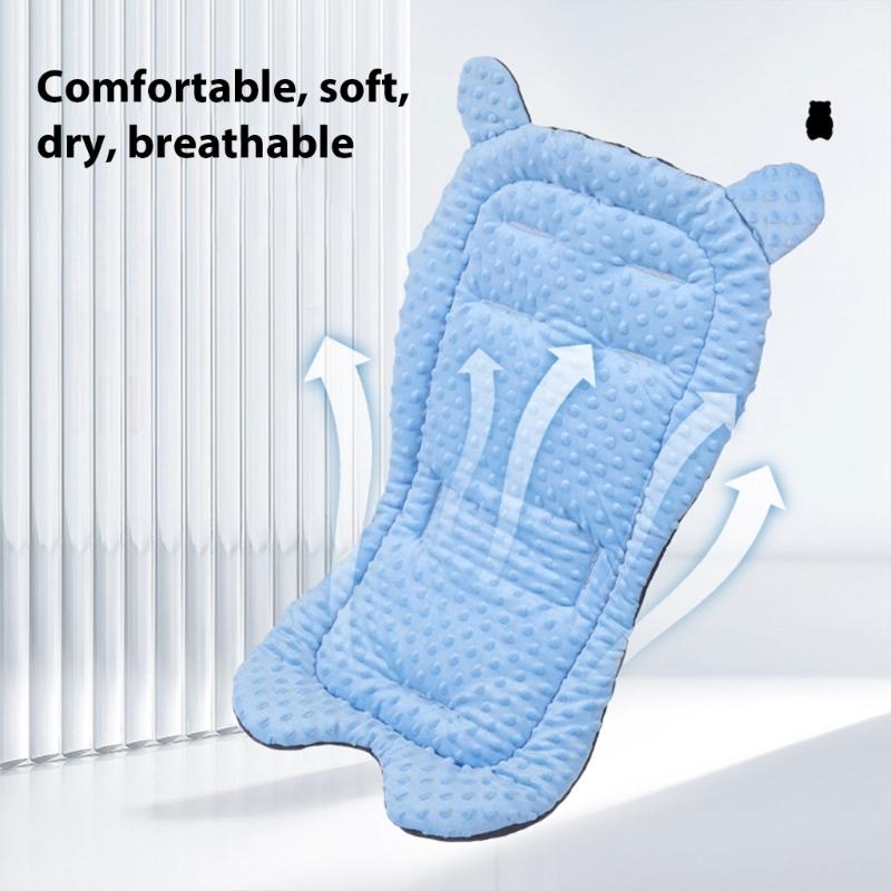 Infant Car Seats  Cushions Soft Headrest Pad Newborns Head Neck Support Cushions Dotted Pattern Pad for Strollers & Prams