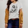 Sloth Peace Sign T Shirt Serene Animal Design Bella Canvas Soft Cotton Blend Casual Comfort Vintage Comfortable