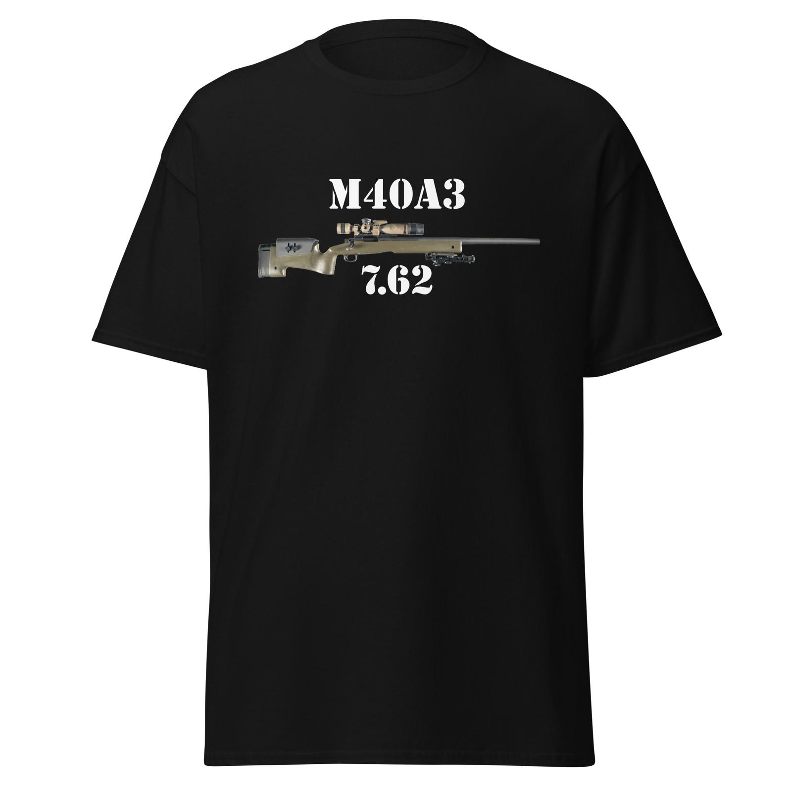 M40A3 NATO Sniper Rifle Men Classic T-shirt XXL