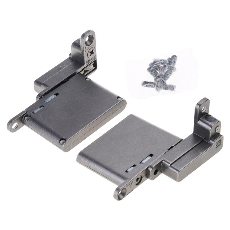 

2Pcs Hydraulic Damping Buffering Hinge Aluminum Frame Glass Door Hinge Cabinet Door Buffer Door Hinge Easy to Install 1