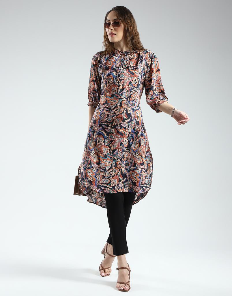 MONTE CARLO Women's Regular Fit Printed Tunic