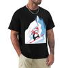Snowboarding Penguin Christmas Tshirt Antiperspiration Workout Top