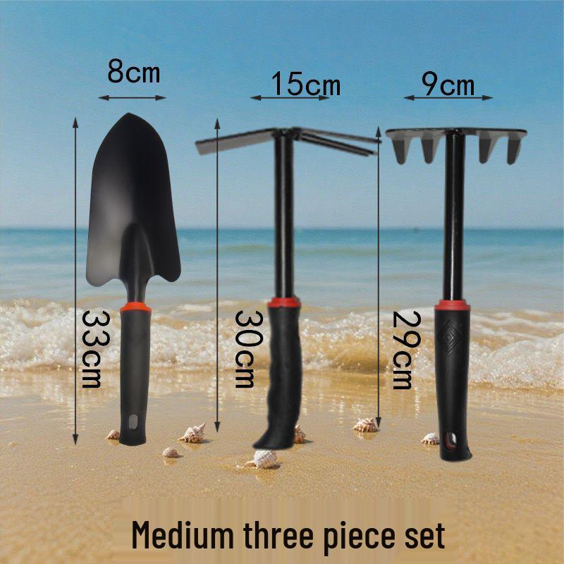 Tide-Chasing Clam & Crab Digging Rake Set: Dual-Use Beach & Garden Tool