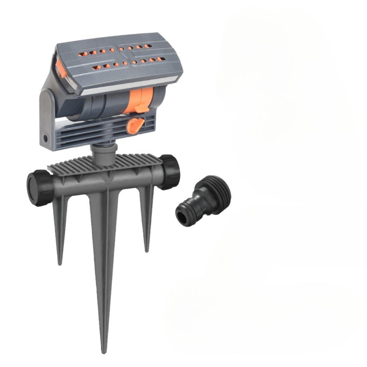 

1 Садовый дождеватель с 16 форсунками, вращающаяся регулируемая головка 180°, система автоматического полива, широкий охват, полив газонов и садов Three pin pin