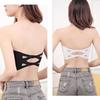 Seamless Strapless Ice Silk Bandeau: Breathable, Anti-Exposure, Wire-Free, Buckle-Free Women’s Underwear.