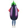 Vegetable Eggplant Costume, Halloween Carnival Adult Party Costume