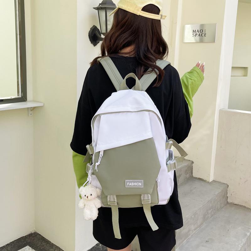 Schoolbag1011 school season new schoolbag female Korean version high school college student backpack campus girl backpack without pendant