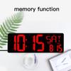 Multifunctional Large Digital Wall Clock 16.5 Inch LED Large Display Count Timer Home Office Classroom USB Power Alarm Clock