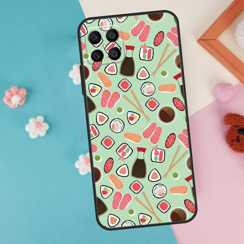 Sushi Sojasauce Fisch Etui Für Honor Magic 7 5 6 Lite Pro Honor X8b X9b X9a X8a X8 X9 X9c 50 70 90 200 Lite Hülle