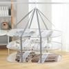 Karim 2-Tier Clothes Drying Net, Foldable, Flat Laundry Drying Net, Keeps Laundry Flat, Prevents Shape Change, Breathable, Suitable for Knitwear, Stuf