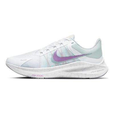Zoom Winflo 8 Football Grey Violet Shock Women Sneakers White Infinite-Lilac CW3421-102