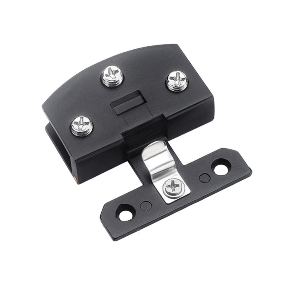 Cabinet Assembly Furniture Installation Black Zinc Alloy Hinge Automatic Card Position Hinge Wine Cabinet Hinges