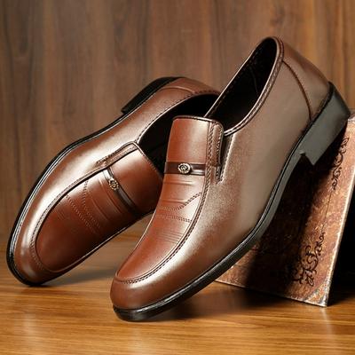 Sapatos de couro masculinos de negócios Sapatos de casamento de negócios Sapatos de couro masculinos britânicos para escritório
