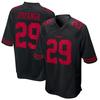 San Francisco 49ers NFL Football Jersey Mens Short Sleeve Embroidered Team Apparel White Red Black