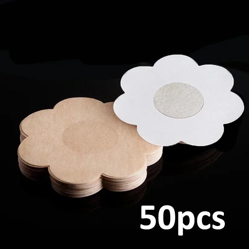 200/10pcs Nipple Cover Stickers Women Breast Lift Tape Pasties Invisible Self-Adhesive Disposable Bra Padding Chest Paste Patch