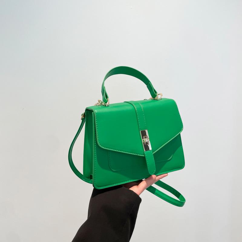Leisure large capacity 2025 summer new lady trend simple single shoulder oblique span mobile phone small square bag women