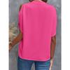 IHUASU Women's Summer V-neck Fashion Sleeved Women's Top