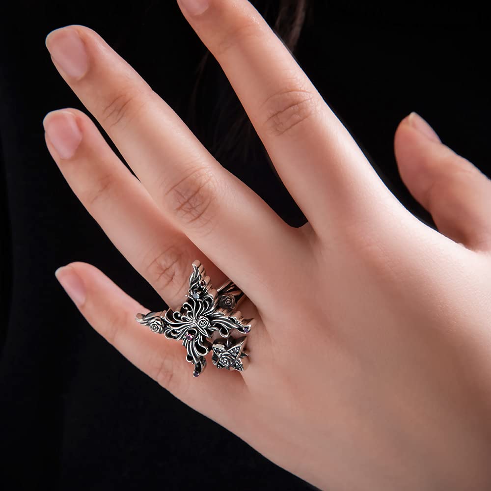 Artemis Kings Ageha Free Silver Accessory for Men and Brand Silver 925 Ring, Size, AKR0056, Women, Jewelry, Ring,