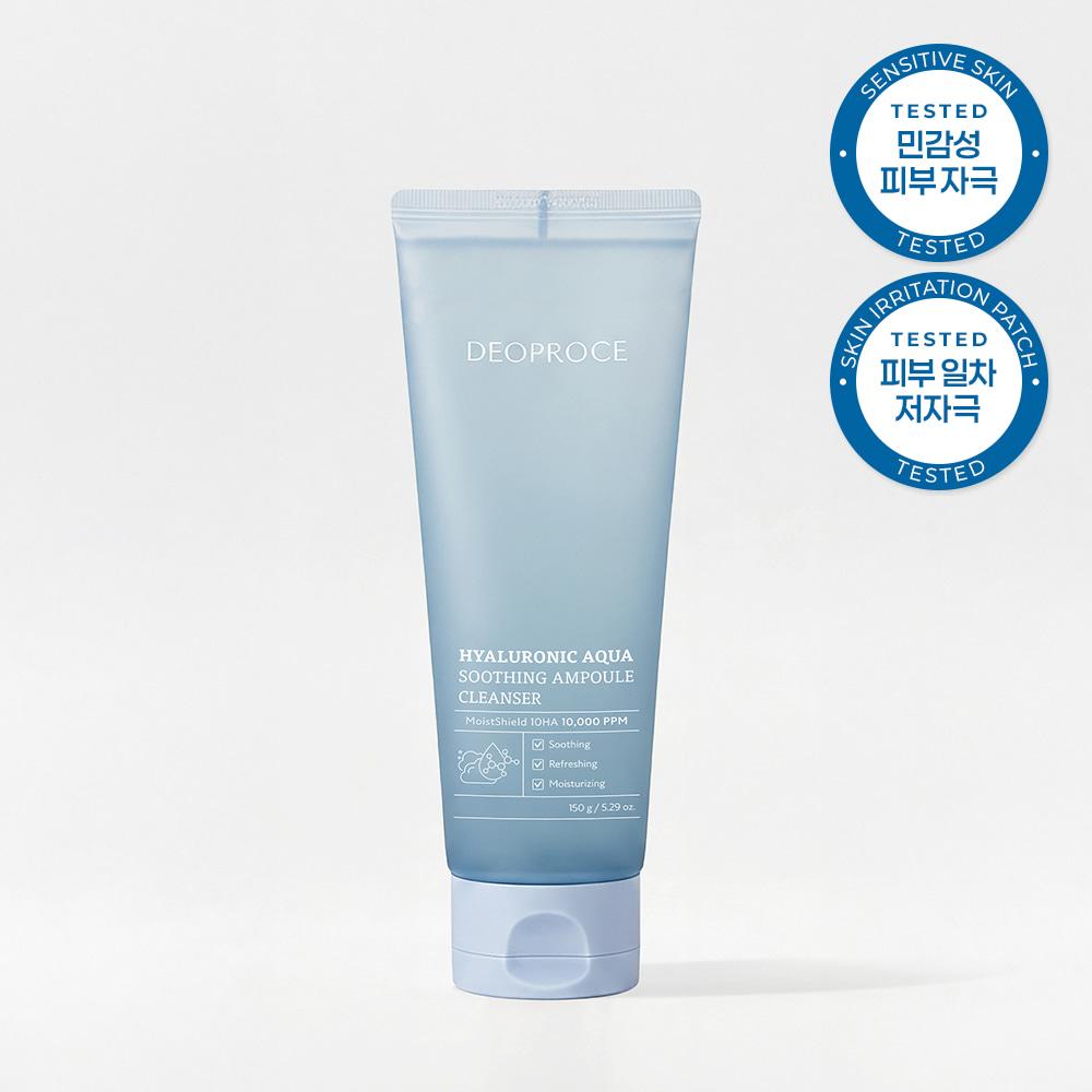 Hyaluronic Aqua Soothing Ampoule Cleanser 150g